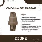 VÁLVULA DE POÇO ROSCÁVEL 1" 27957374 TIGRE