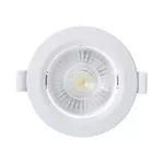 SPOT LED 5W REDONDO EMBUTIR 90X45MM ALLTOP MR16 6500K BIVOLT BRANCO 8365 TASCHIBRA