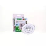 SPOT LED 5W REDONDO EMBUTIR 90X45MM ALLTOP MR16 6500K BIVOLT BRANCO 8365 TASCHIBRA