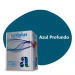 TINTA PREMIUM AZUL PROFUNDO FOSCO 18 LITROS ACRILPLUS