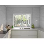 JANELA CORRER SEM GRADE 4 FOLHAS LISO SLIM 120X100 41135 BRANCA RAMASSOL