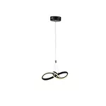 PENDENTE LED DUBAI 15W 3000K BIVOLT PRETO 15050996 TASCHIBRA