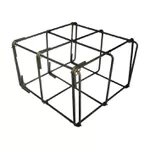 GAIOLA DE FERRO (3/8) 10MM 50X50 GERDAU AÇO FORTE