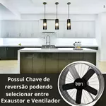 VENTILADOR/EXAUSTOR AXIAL IND. 220V 500MM GRAFITE TRON
