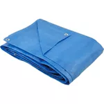 LONA AZUL POLIETILENO 6X6 METROS COM ILHÓS NOVE54
