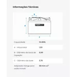 TANQUE POLIETILENO 10.000LTS 2070048 FORTLEV