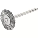 ESCOVA CIRCULAR C/HASTE P/MICRORRETÍFICA EM INOX 20MM VONDER