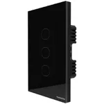 INTERRUPTOR 3 TECLAS SMART ONNE PRETO 10A BIVOLT 57199/052 TRAMONTINA