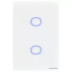 INTERRUPTOR 2 TECLAS SMART ONNE BRANCO 10A BIVOLT 57199/001 TRAMONTINA