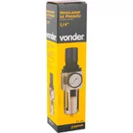 REGULADOR DE PRESSÃO 1/4" DRENO AUTOMÁTICO RP 140 6248140002 VONDER