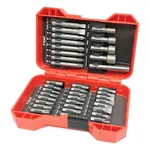 JOGO BITS PONTEIRAS COM SOQUETES ENCAIXE 1/4" 37 PEÇAS 372,0006 NOLL
