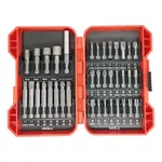 JOGO BITS PONTEIRAS COM SOQUETES ENCAIXE 1/4" 37 PEÇAS 372,0006 NOLL