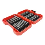 JOGO BITS PONTEIRAS COM SOQUETES ENCAIXE 1/4" 37 PEÇAS 372,0006 NOLL