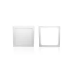 PAINEL LED QUADRADO EMBUTIR LUX 12W 4000K BIVOLT BRANCO 8283 TASCHIBRA