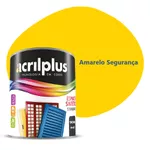 ESMALTE SINTÉTICO AMARELO SEGURANÇA 900ML ACRILPLUS