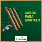 CABO MADEIRA PARA MARTELO 53CM 70105 70103 MALINSKI