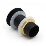 VÁLVULA CLICK PARA LAVATÓRIO METAL PRETA 1.1/4" 01603 ARAÚJO METAIS