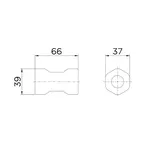 VALVULA RETENÇAO METALICA UNIVERSAL DN25 1" 00110800 DOCOL