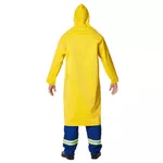 CAPA CHUVA PVC FORRADA AMARELA TAMANHO (G) 100 CENTIMETROS 28449 BRASCAMP