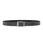 Cinto Masculino em Couro Dupla Face 4 Cm Largura - Preto / Conhaque