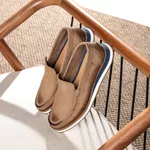Mocassim Casual Masculino Nobuck Bege