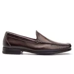 Sapato Masculino Mocassim Em Couro Absolut Café