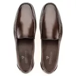 Sapato Masculino Mocassim Em Couro Absolut Café