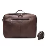 Mochila 3 em 1 em Couro Conhaque