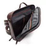 Mochila 3 em 1 em Couro Conhaque