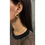 Argola em Ouro 18K Click com 14.2mm de diâmetro