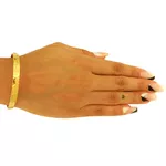Pulseira em Ouro 18k Bracelete com Desenhos Egípcios