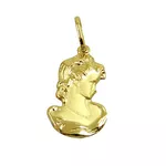 Pingente em Ouro 18k Camafeu