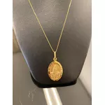 Medalha em Ouro 18k Grande N.Senhora de Fátima