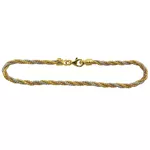 Pulseira em ouro Modelo Italiano em Três Cores