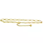 Gargantilha de Ouro 18k Choker Elos Cartier de 7,2mm