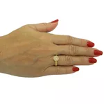 Anel Chuveiro em Ouro com Diamantes