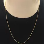 Corrente em Ouro 18 Rabo de raposa com 60cm 2.1mm