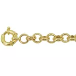 Pulseira em ouro Feminina Elo Português 7.7g 7.0mm