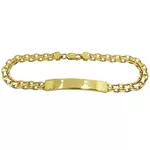Pulseira Italiana Masculina em Ouro 18k