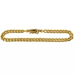 Pulseira em Ouro 18k Maciça Masculina 19.6g 5.1mm
