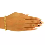 Pulseira de Ouro 18k Modelo Palmeira 