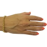 Pulseira em ouro Feminina Elo Português 7.7g 7.0mm