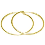 Argola Feminina Africana em Ouro