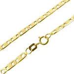 Corrente de Ouro Piastrine Feminina 1,9mm