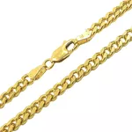 Corrente de Ouro 18k Groumet Maciça 33.6g 4.7mm