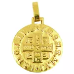 Pingente de ouro São Bento 