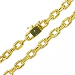 Corrente Cartier Masculina em Ouro 18 com 70cm 12.0g