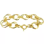 Pulseira Feminina com Design Italiano em Ouro 18K 0750