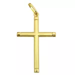 Pingente em Ouro 18K Cruz sem Jesus Cristo