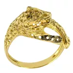 Anel Pantera em Ouro 18K